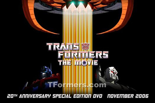 New Transformers: The Movie 20th Anniversary DVD